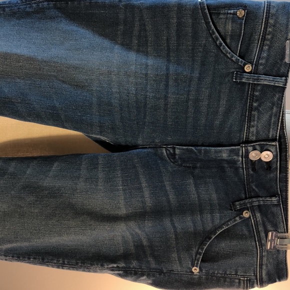 HUDSON Jeans Crop Collin Skinny Mid Rise W/Signature Button Flap 29 EUC - Picture 4 of 10